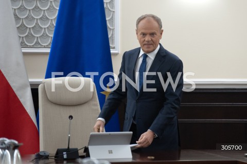  13.03.2026 WARSZAWA<br />NADZWYCZAJNE POSIEDZENIE RADY MINISTROW<br />N/Z PREMIER DONALD TUSK<br /> 