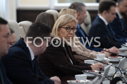  13.03.2026 WARSZAWA<br />NADZWYCZAJNE POSIEDZENIE RADY MINISTROW<br />N/Z PAULINA HENNIG KLOSKA<br /> 