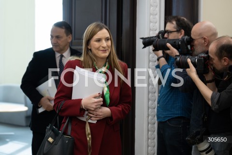  13.03.2026 WARSZAWA<br />NADZWYCZAJNE POSIEDZENIE RADY MINISTROW<br />N/Z MAGDALENA SOBKOWIAK CZARNECKA<br />FOT. MARCIN BANASZKIEWICZ/FOTONEWS  
