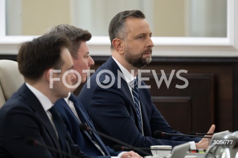  13.03.2026 WARSZAWA<br />NADZWYCZAJNE POSIEDZENIE RADY MINISTROW<br />N/Z WLADYSLAW KOSINIAK KAMYSZ<br />FOT. MARCIN BANASZKIEWICZ/FOTONEWS  
