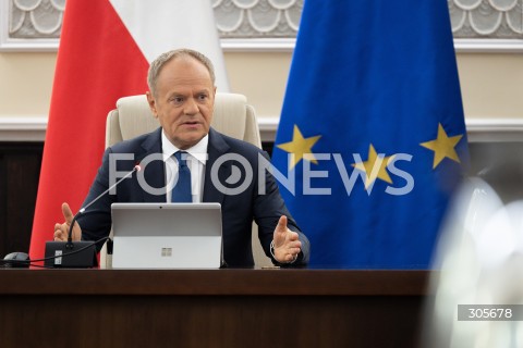  13.03.2026 WARSZAWA<br />NADZWYCZAJNE POSIEDZENIE RADY MINISTROW<br />N/Z PREMIER DONALD TUSK<br />FOT. MARCIN BANASZKIEWICZ/FOTONEWS  