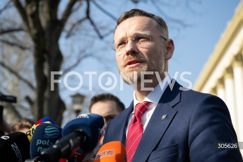 13.03.2026 WARSZAWA<br />KONFERENCJA PRASOWA ZBIGNIEWA BOGUCKIEGO<br />N/Z ZBIGNIEW BOGUCKI<br />FOT. MARCIN BANASZKIEWICZ/FOTONEWS  