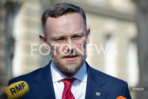  13.03.2026 WARSZAWA<br />KONFERENCJA PRASOWA ZBIGNIEWA BOGUCKIEGO<br />N/Z ZBIGNIEW BOGUCKI<br />FOT. MARCIN BANASZKIEWICZ/FOTONEWS  