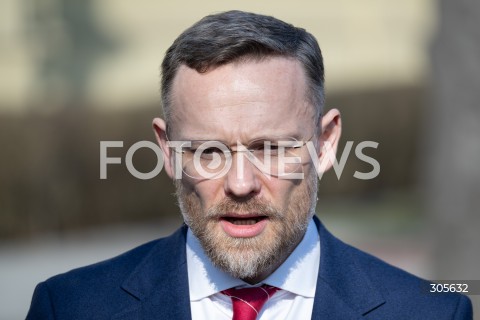  13.03.2026 WARSZAWA<br />KONFERENCJA PRASOWA ZBIGNIEWA BOGUCKIEGO<br />N/Z ZBIGNIEW BOGUCKI<br />FOT. MARCIN BANASZKIEWICZ/FOTONEWS  