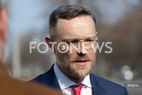  13.03.2026 WARSZAWA<br />KONFERENCJA PRASOWA ZBIGNIEWA BOGUCKIEGO<br />N/Z ZBIGNIEW BOGUCKI<br />FOT. MARCIN BANASZKIEWICZ/FOTONEWS  