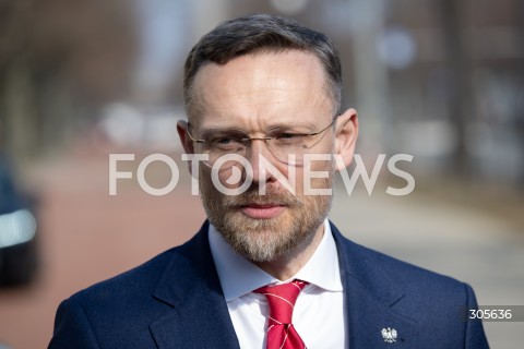  13.03.2026 WARSZAWA<br />KONFERENCJA PRASOWA ZBIGNIEWA BOGUCKIEGO<br />N/Z ZBIGNIEW BOGUCKI<br />FOT. MARCIN BANASZKIEWICZ/FOTONEWS  
