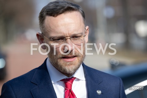  13.03.2026 WARSZAWA<br />KONFERENCJA PRASOWA ZBIGNIEWA BOGUCKIEGO<br />N/Z ZBIGNIEW BOGUCKI<br />FOT. MARCIN BANASZKIEWICZ/FOTONEWS  