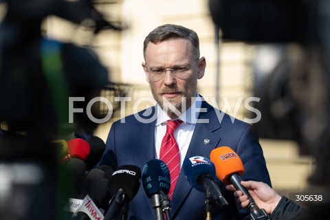 Konferencja prasowa Zbigniewa Boguckiego w Warszawie