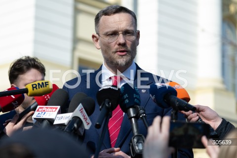  13.03.2026 WARSZAWA<br />KONFERENCJA PRASOWA ZBIGNIEWA BOGUCKIEGO<br />N/Z ZBIGNIEW BOGUCKI<br />FOT. MARCIN BANASZKIEWICZ/FOTONEWS  