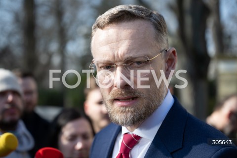  13.03.2026 WARSZAWA<br />KONFERENCJA PRASOWA ZBIGNIEWA BOGUCKIEGO<br />N/Z ZBIGNIEW BOGUCKI<br />FOT. MARCIN BANASZKIEWICZ/FOTONEWS  