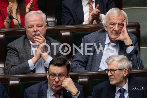  13.03.2026 WARSZAWA<br />POSIEDZENIE SEJMU RP<br />N/Z JACEK OSUCH RYSZARD TERLECKI<br />FOT. MARCIN BANASZKIEWICZ/FOTONEWS  