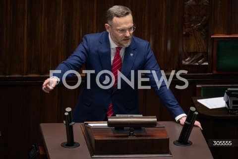  13.03.2026 WARSZAWA<br />POSIEDZENIE SEJMU RP<br />N/Z ZBIGNIEW BOGUCKI<br />FOT. MARCIN BANASZKIEWICZ/FOTONEWS  