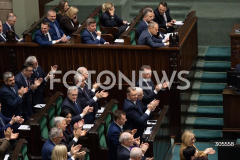  13.03.2026 WARSZAWA<br />POSIEDZENIE SEJMU RP<br />N/Z DONALD TUSK POSLOWIE PIS<br />FOT. MARCIN BANASZKIEWICZ/FOTONEWS  