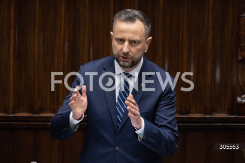  13.03.2026 WARSZAWA<br />POSIEDZENIE SEJMU RP<br />N/Z WLADYSLAW KOSINIAK KAMYSZ<br />FOT. MARCIN BANASZKIEWICZ/FOTONEWS  
