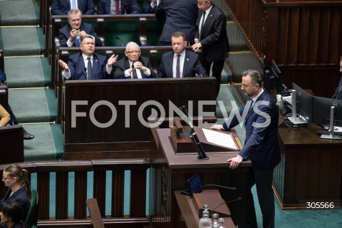  13.03.2026 WARSZAWA<br />POSIEDZENIE SEJMU RP<br />N/Z WLADYSLAW KOSINIAK KAMYSZ PRZEMYSLAW CZARNEK JAROSLAW KACZYNSKI<br />FOT. MARCIN BANASZKIEWICZ/FOTONEWS  