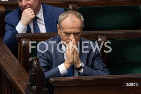  13.03.2026 WARSZAWA<br />POSIEDZENIE SEJMU RP<br />N/Z PREMIER DONALD TUSK<br />FOT. MARCIN BANASZKIEWICZ/FOTONEWS  