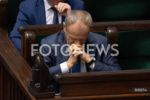  13.03.2026 WARSZAWA<br />POSIEDZENIE SEJMU RP<br />N/Z PREMIER DONALD TUSK<br />FOT. MARCIN BANASZKIEWICZ/FOTONEWS  