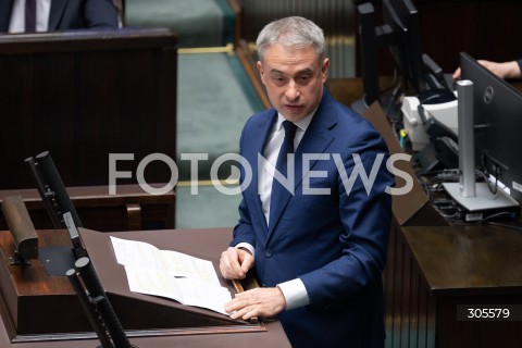  13.03.2026 WARSZAWA<br />POSIEDZENIE SEJMU RP<br />N/Z KRZYSZTOF GAWKOWSKI<br />FOT. MARCIN BANASZKIEWICZ/FOTONEWS  
