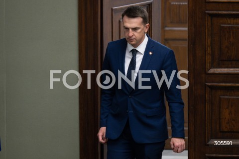  13.03.2026 WARSZAWA<br />POSIEDZENIE SEJMU RP<br />N/Z ADAM SZLAPKA<br />FOT. MARCIN BANASZKIEWICZ/FOTONEWS  