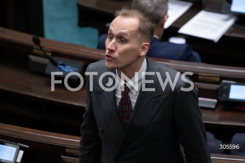  13.03.2026 WARSZAWA<br />POSIEDZENIE SEJMU RP<br />N/Z KONRAD BERKOWICZ<br />FOT. MARCIN BANASZKIEWICZ/FOTONEWS  