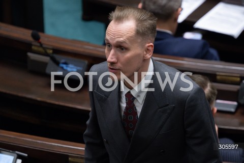  13.03.2026 WARSZAWA<br />POSIEDZENIE SEJMU RP<br />N/Z KONRAD BERKOWICZ<br />FOT. MARCIN BANASZKIEWICZ/FOTONEWS  