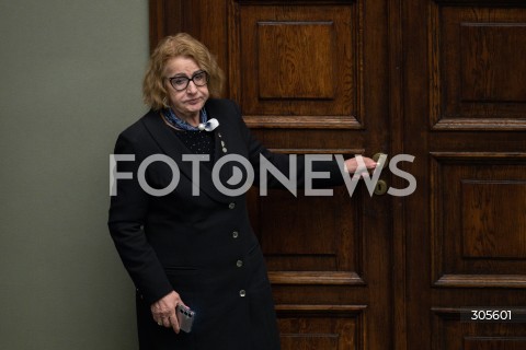  13.03.2026 WARSZAWA<br />POSIEDZENIE SEJMU RP<br />N/Z HENRYKA KRZYWONOS<br />FOT. MARCIN BANASZKIEWICZ/FOTONEWS  