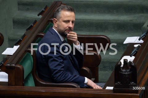  13.03.2026 WARSZAWA<br />POSIEDZENIE SEJMU RP<br />N/Z WLADYSLAW KOSINIAK KAMYSZ<br />FOT. MARCIN BANASZKIEWICZ/FOTONEWS  