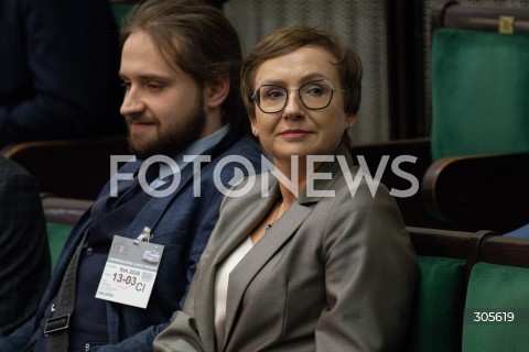  13.03.2026 WARSZAWA<br />POSIEDZENIE SEJMU RP<br />N/Z ANNA KORWIN PIOTROWSKA<br />FOT. MARCIN BANASZKIEWICZ/FOTONEWS  