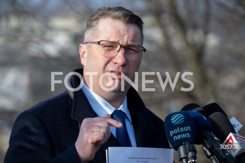  16.03.2026 WARSZAWA<br />KONFERENCJA PRASOWA PRZEMYSLAWA CZARNKA<br />N/Z PRZEMYSLAW CZARNEK<br />FOT. MARCIN BANASZKIEWICZ/FOTONEWS  
