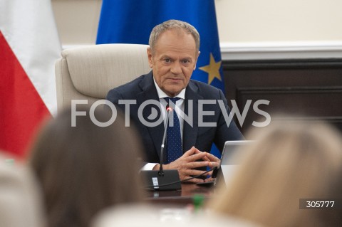 Posiedzenie Rady Ministrów w Warszawie