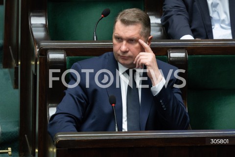  26.03.2026 WARSZAWA<br />POSIEDZENIE SEJMU<br />N/Z PRZEMYSLAW CZARNEK<br />FOT. MARCIN BANASZKIEWICZ/FOTONEWS  