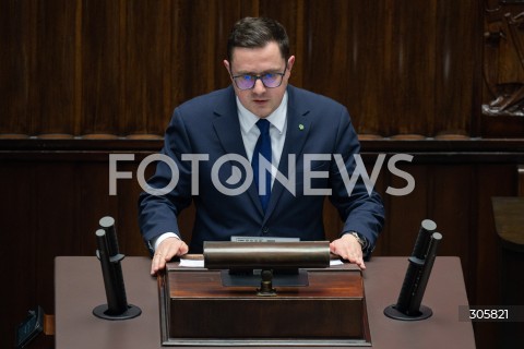  26.03.2026 WARSZAWA<br />POSIEDZENIE SEJMU<br />N/Z MILOSZ MOTYKA<br />FOT. MARCIN BANASZKIEWICZ/FOTONEWS  