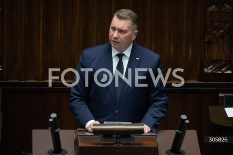  26.03.2026 WARSZAWA<br />POSIEDZENIE SEJMU<br />N/Z PRZEMYSLAW CZARNEK<br />FOT. MARCIN BANASZKIEWICZ/FOTONEWS  