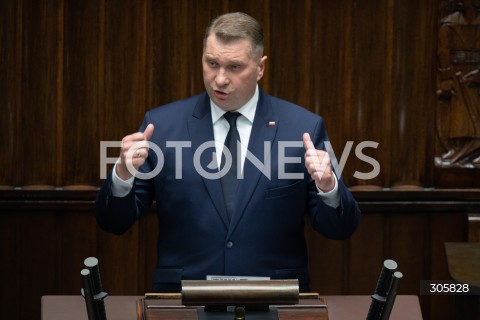  26.03.2026 WARSZAWA<br />POSIEDZENIE SEJMU<br />N/Z PRZEMYSLAW CZARNEK<br />FOT. MARCIN BANASZKIEWICZ/FOTONEWS  