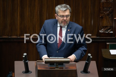  26.03.2026 WARSZAWA<br />POSIEDZENIE SEJMU<br />N/Z JAROSLAW URBANIAK<br />FOT. MARCIN BANASZKIEWICZ/FOTONEWS  