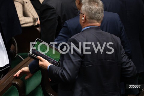  26.03.2026 WARSZAWA<br />POSIEDZENIE SEJMU<br />N/Z POSEL MECZ REPREZENTACJI POLSKI<br />FOT. MARCIN BANASZKIEWICZ/FOTONEWS  