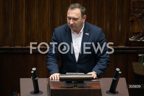  26.03.2026 WARSZAWA<br />POSIEDZENIE SEJMU<br />N/Z TOMASZ TRELA<br />FOT. MARCIN BANASZKIEWICZ/FOTONEWS  