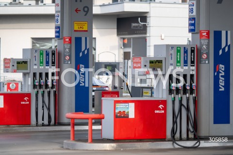  29.03.2026 WARSZAWA<br />KONFERENCJA PRASOWA PRZEMYSLAWA CZARNKA<br />N/Z STACJA ORLEN DYSTRYBUTOR<br />FOT. MARCIN BANASZKIEWICZ/FOTONEWS  