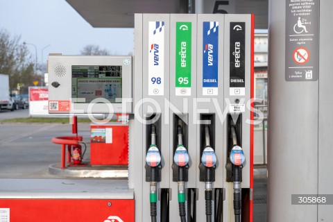  29.03.2026 WARSZAWA<br />KONFERENCJA PRASOWA PRZEMYSLAWA CZARNKA<br />N/Z STACJA ORLEN DYSTRYBUTOR<br />FOT. MARCIN BANASZKIEWICZ/FOTONEWS  