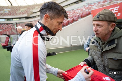  29.03.2026 WARSZAWA<br />TRENING REPREZENTACJI POLSKI W PILCE NOZNEJ<br />N/Z ROBERT LEWANDOWSKI<br />FOT. MARCIN BANASZKIEWICZ/FOTONEWS  