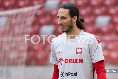  29.03.2026 WARSZAWA<br />TRENING REPREZENTACJI POLSKI W PILCE NOZNEJ<br />N/Z KAMIL GRABARA<br />FOT. MARCIN BANASZKIEWICZ/FOTONEWS  