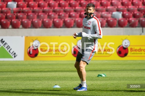  29.03.2026 WARSZAWA<br />TRENING REPREZENTACJI POLSKI W PILCE NOZNEJ<br />N/Z ROBERT LEWANDOWSKI<br />FOT. MARCIN BANASZKIEWICZ/FOTONEWS  