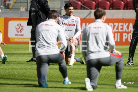  29.03.2026 WARSZAWA<br />TRENING REPREZENTACJI POLSKI W PILCE NOZNEJ<br />N/Z JAKUB MODER<br />FOT. MARCIN BANASZKIEWICZ/FOTONEWS  