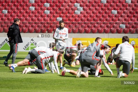  29.03.2026 WARSZAWA<br />TRENING REPREZENTACJI POLSKI W PILCE NOZNEJ<br />N/Z JAN URBAN ROBERT LEWANDOWSKI<br />FOT. MARCIN BANASZKIEWICZ/FOTONEWS  