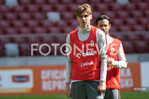  29.03.2026 WARSZAWA<br />TRENING REPREZENTACJI POLSKI W PILCE NOZNEJ<br />N/Z JAN ZIOLKOWSKI<br />FOT. MARCIN BANASZKIEWICZ/FOTONEWS  