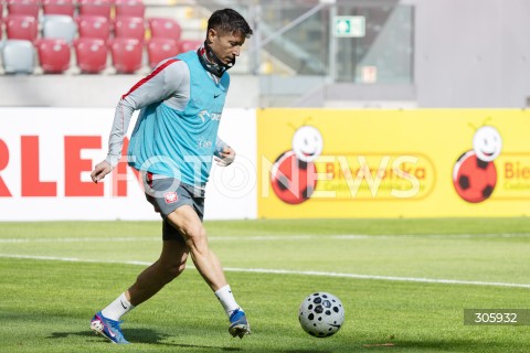  29.03.2026 WARSZAWA<br />TRENING REPREZENTACJI POLSKI W PILCE NOZNEJ<br />N/Z ROBERT LEWANDOWSKI<br />FOT. MARCIN BANASZKIEWICZ/FOTONEWS  