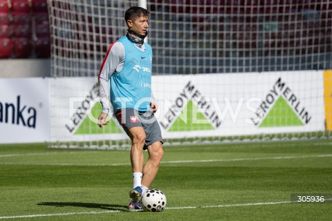  29.03.2026 WARSZAWA<br />TRENING REPREZENTACJI POLSKI W PILCE NOZNEJ<br />N/Z ROBERT LEWANDOWSKI<br />FOT. MARCIN BANASZKIEWICZ/FOTONEWS  