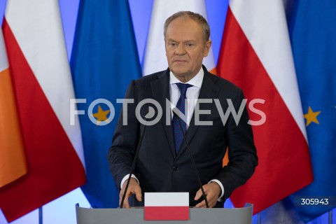  31.03.2026 WARSZAWA<br />SPOTKANIE PREMIERA DONALDA TUSKA Z PREMIEREM REPUBLIKI IRLANDII MICHEALEM MARTINEM<br /><br />MEETING OF THE PRIME MINISTER OF POLAND DONALD TUSK WITH THE TAOISEACH OF THE REPUBLIC OF IRELAND MICHEAL MARTIN<br /><br />N/Z PREMIER DONALD TUSK<br />FOT. MARCIN BANASZKIEWICZ/FOTONEWS  
