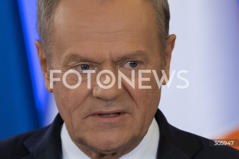  31.03.2026 WARSZAWA<br />SPOTKANIE PREMIERA DONALDA TUSKA Z PREMIEREM REPUBLIKI IRLANDII MICHEALEM MARTINEM<br /><br />MEETING OF THE PRIME MINISTER OF POLAND DONALD TUSK WITH THE TAOISEACH OF THE REPUBLIC OF IRELAND MICHEAL MARTIN<br /><br />N/Z PREMIER DONALD TUSK<br />FOT. MARCIN BANASZKIEWICZ/FOTONEWS  