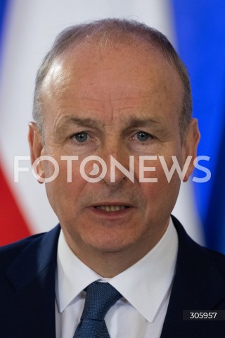  31.03.2026 WARSZAWA<br />SPOTKANIE PREMIERA DONALDA TUSKA Z PREMIEREM REPUBLIKI IRLANDII MICHEALEM MARTINEM<br /><br />MEETING OF THE PRIME MINISTER OF POLAND DONALD TUSK WITH THE TAOISEACH OF THE REPUBLIC OF IRELAND MICHEAL MARTIN<br /><br />N/Z MICHEAL MARTIN<br />FOT. MARCIN BANASZKIEWICZ/FOTONEWS  